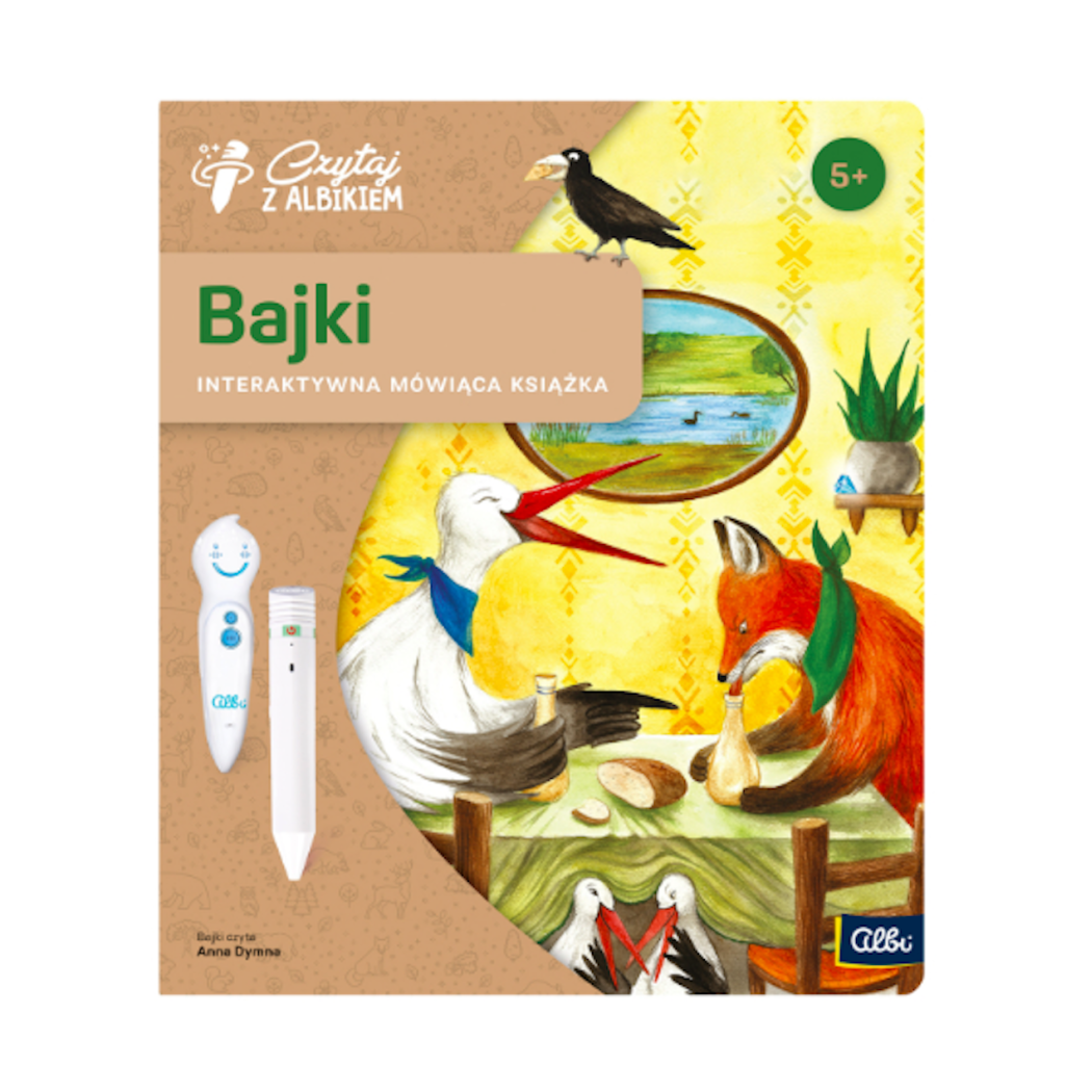 Książka Bajki Ezopa i La Fontaine'a - Czytaj z Albikiem - Albi