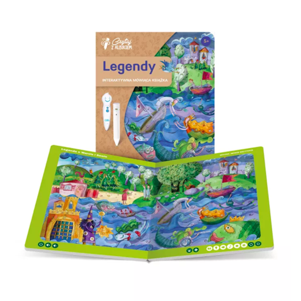 Książka Legendy - Czytaj z Albikiem - Albi