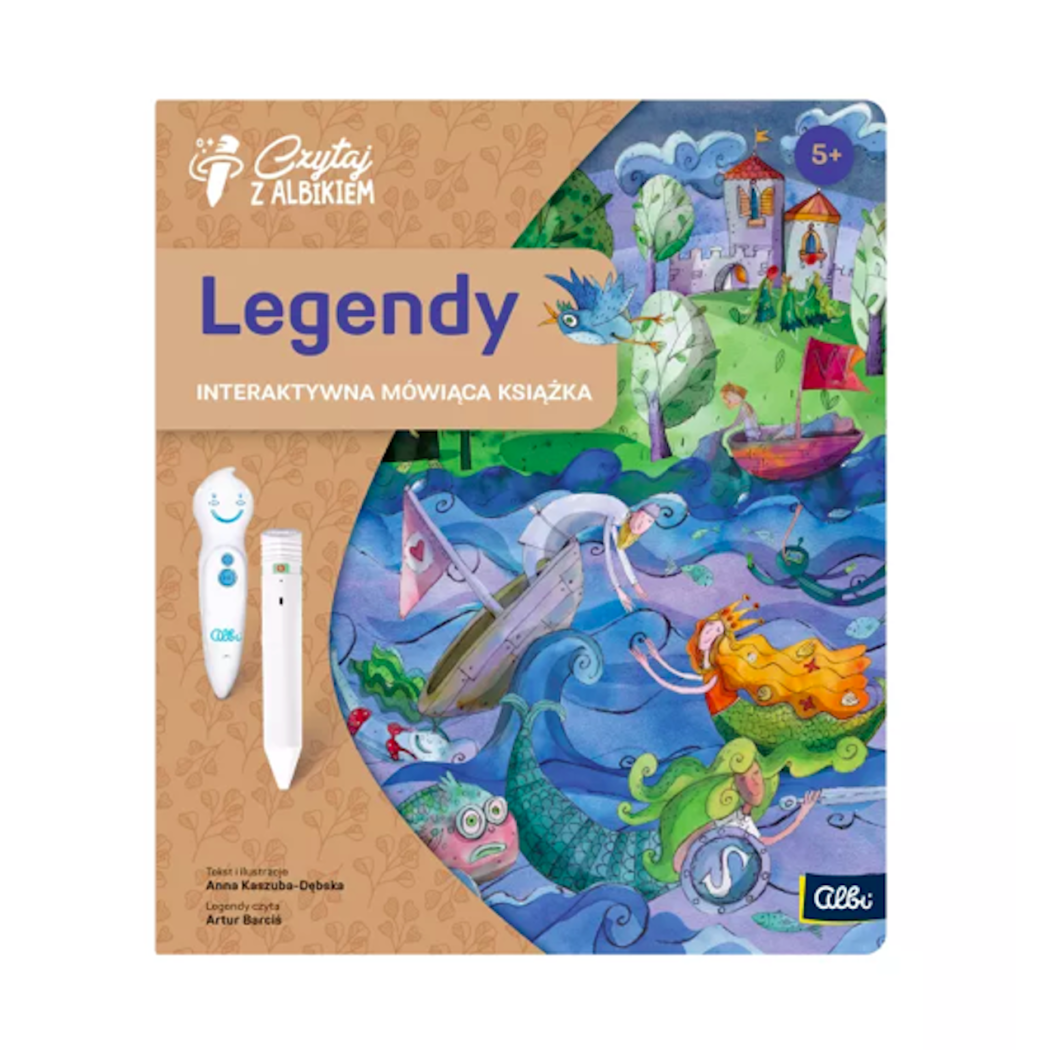 Książka Legendy - Czytaj z Albikiem - Albi