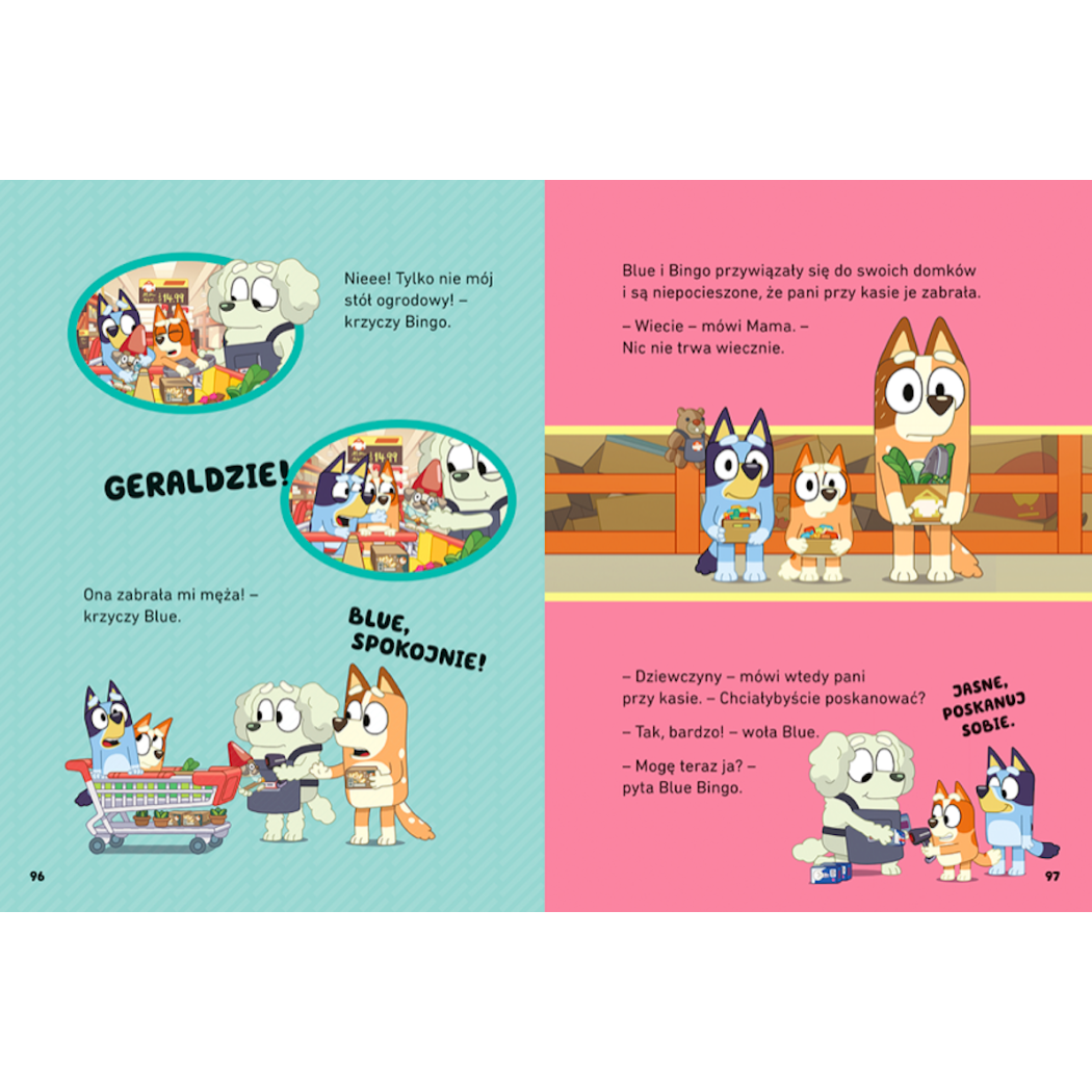 Bajki 5 Minut Przed Snem - Bluey - Wydawnictwo HarperKids