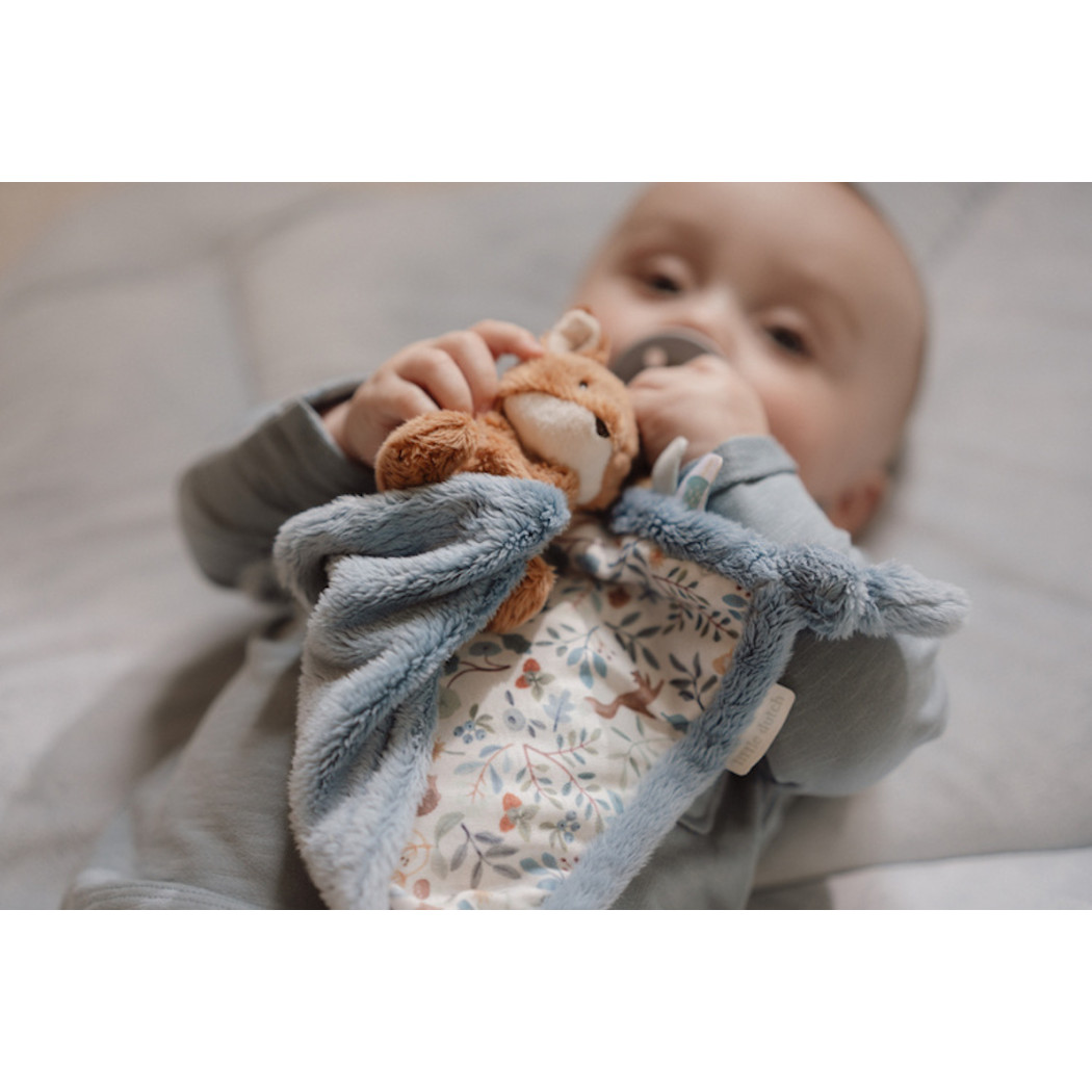 Lisek Forest Friends - Przytulaczek Z Zawieszką Do Smoczka - Little Dutch