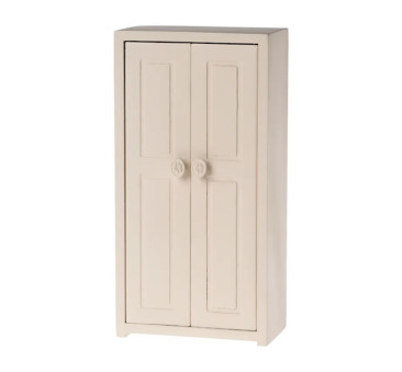 PROMOCJA Kremowa Drewniana Szafa do Domku Myszek - Closet Mouse Cream - Maileg
