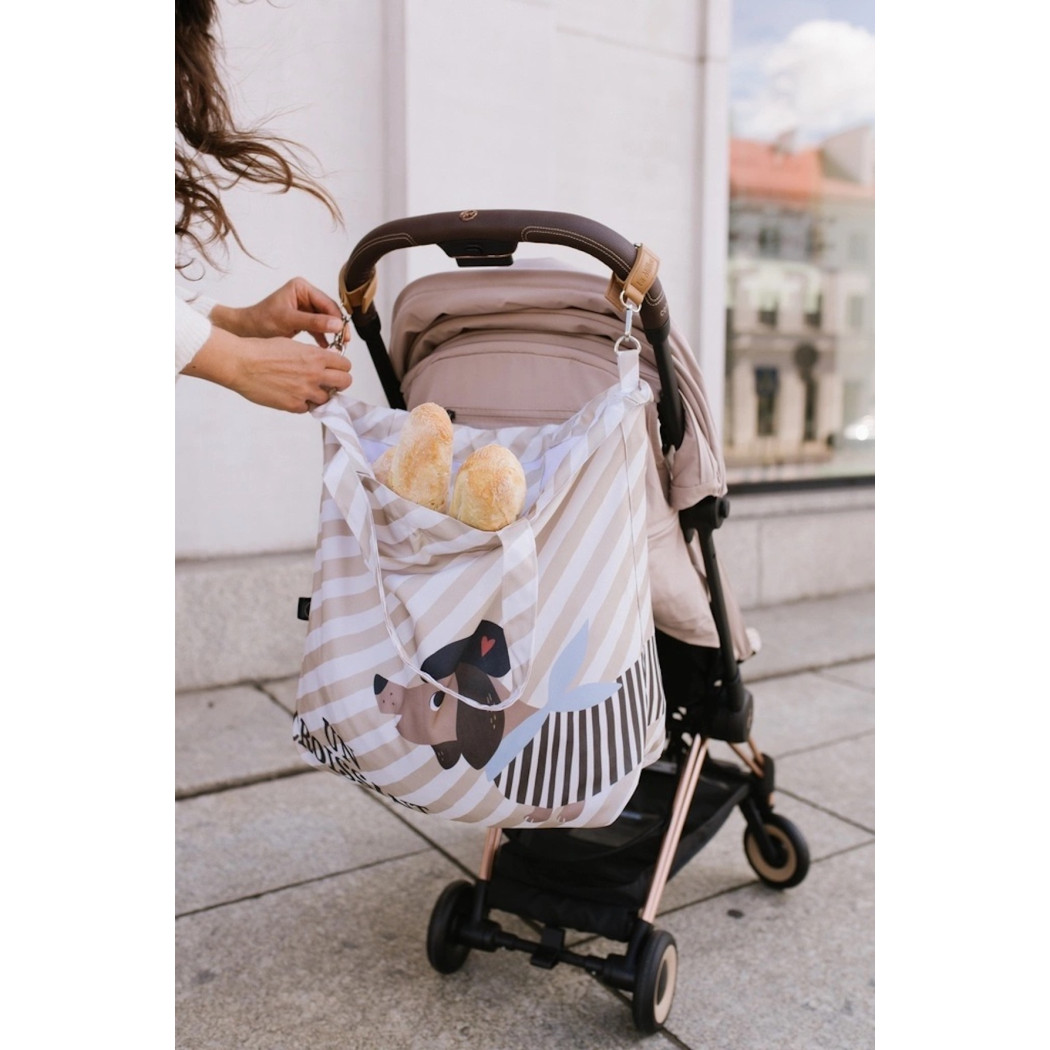 Pierre The Dog - Shopper Bag z Kieszonką - Torba na zakupy - La Millou