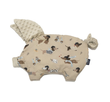 Podusia Sleepy Pig - Pierre The Dog & Sand - La Millou