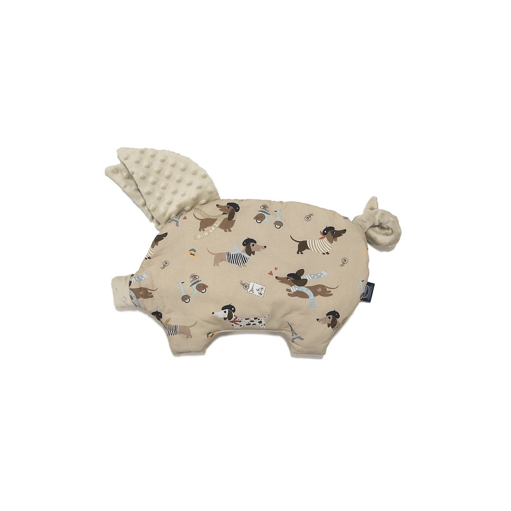 Podusia Sleepy Pig - Pierre The Dog & Sand - La Millou