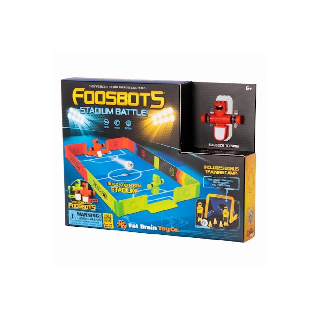 Boisko i Piłkarzyki - Zabawka Sensoryczna - Fidget - Foosbots - Fat Brain Toys