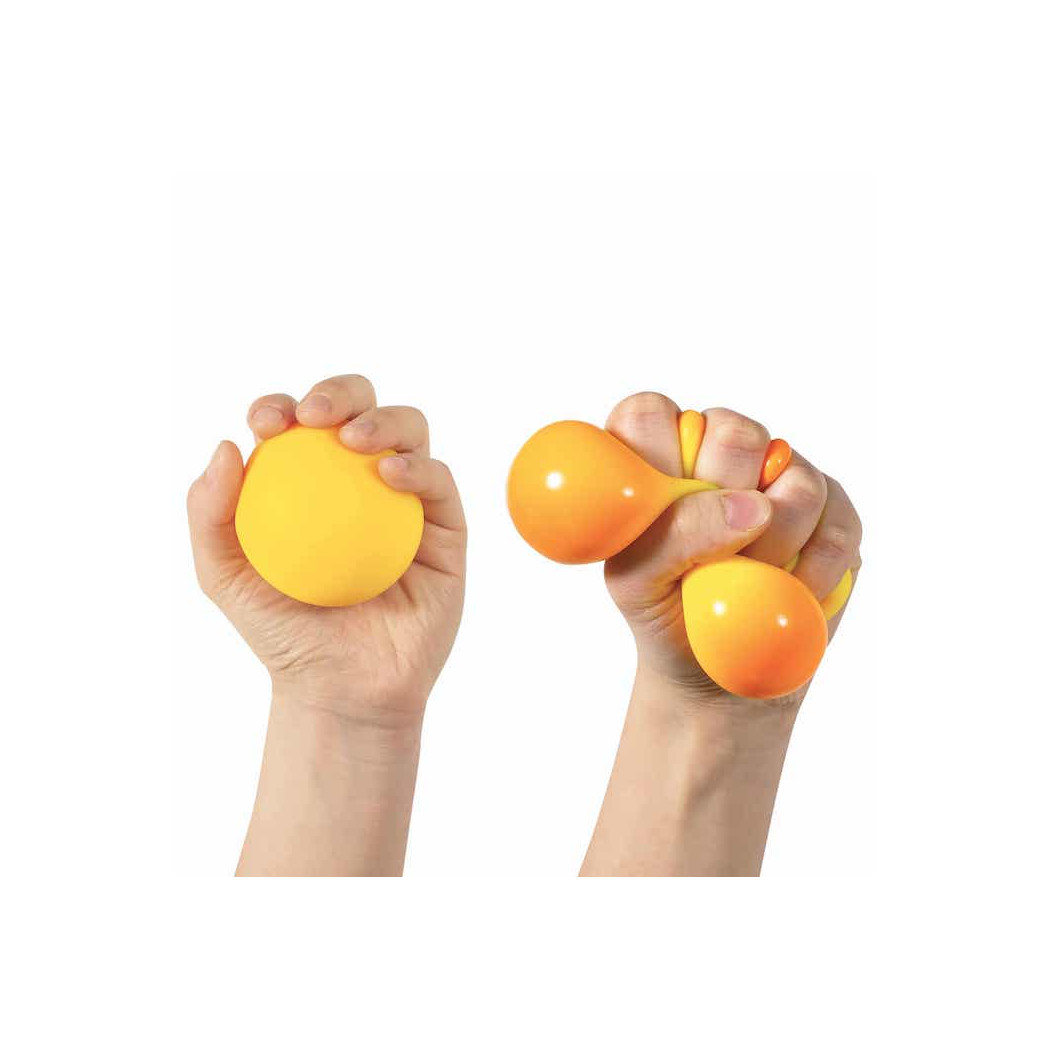 Żółty Gniotek Zmieniający Kolor - Zabawka Sensoryczna - Antystresowy - Needoh