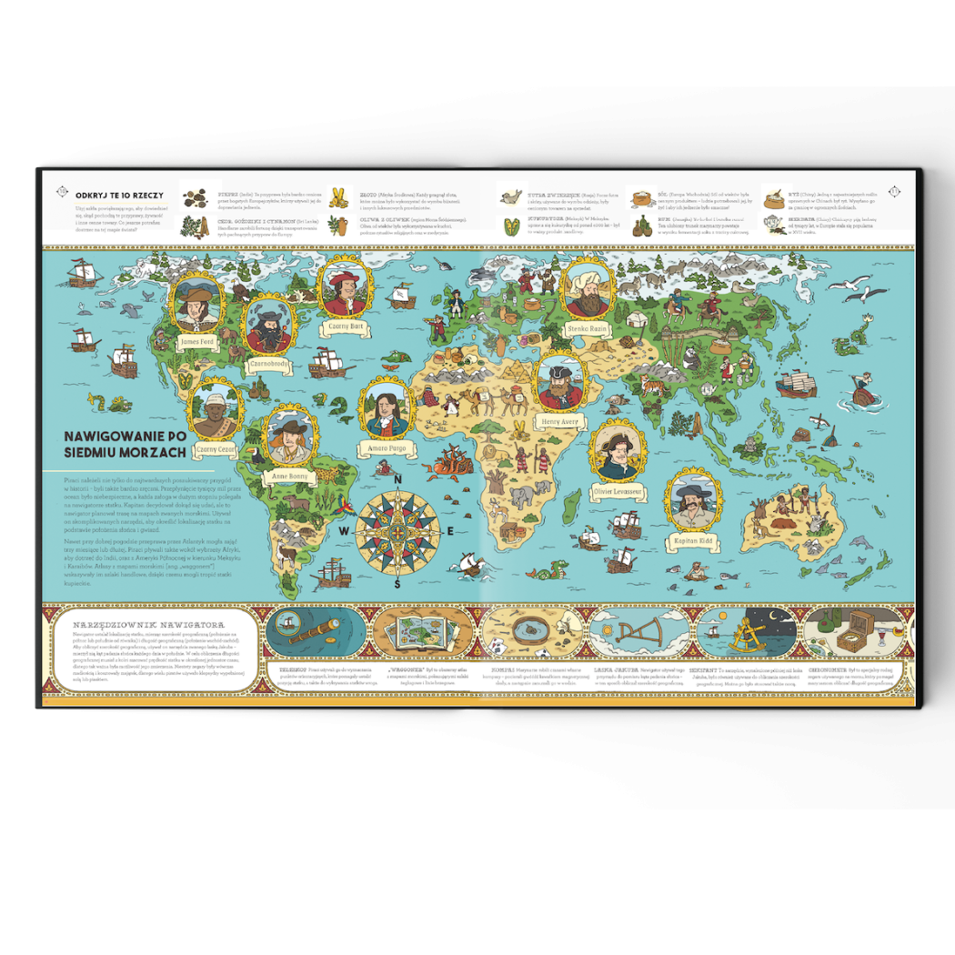 Piraci Pod Lupą - Chwyć Lupę i Rozpocznij Wyjątkową Przygodę - Wydawnictwo Api Papi