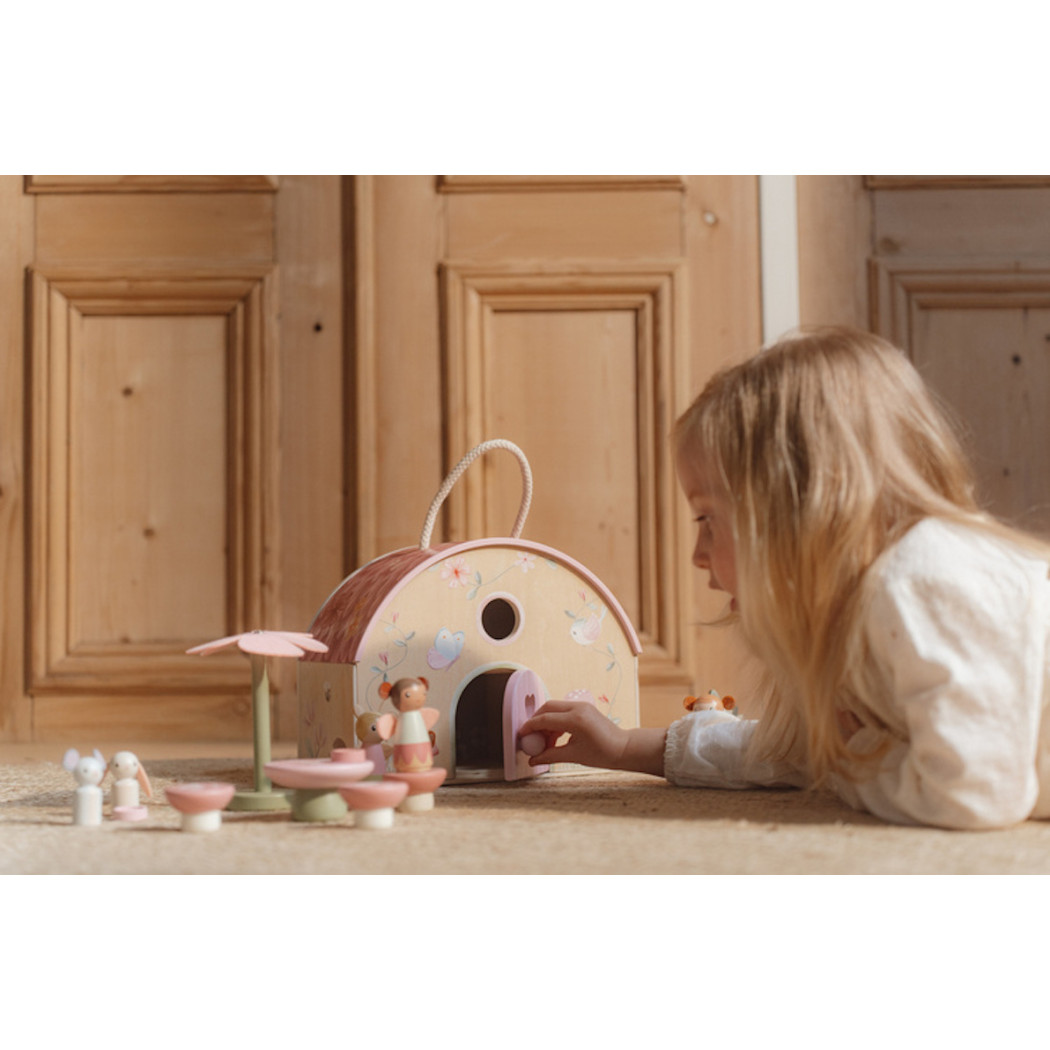 Przenośny Leśny Domek dla Wróżek - Fairy Garden - Little Dutch