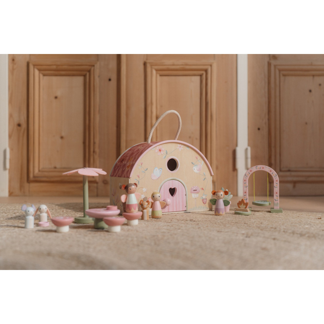 Przenośny Leśny Domek dla Wróżek - Fairy Garden - Little Dutch