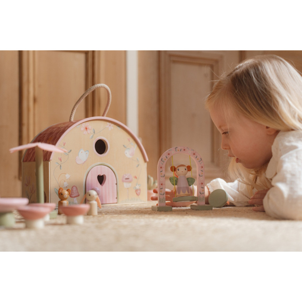 Przenośny Leśny Domek dla Wróżek - Fairy Garden - Little Dutch