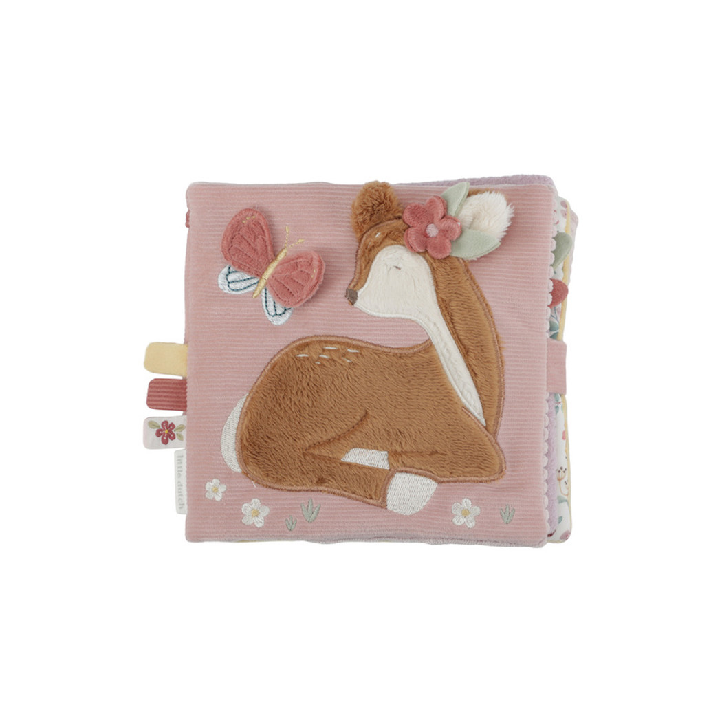 Motyw Ogrodu - Duża Książeczka Sensoryczna dla Niemowląt - Fairy Garden - Little Dutch