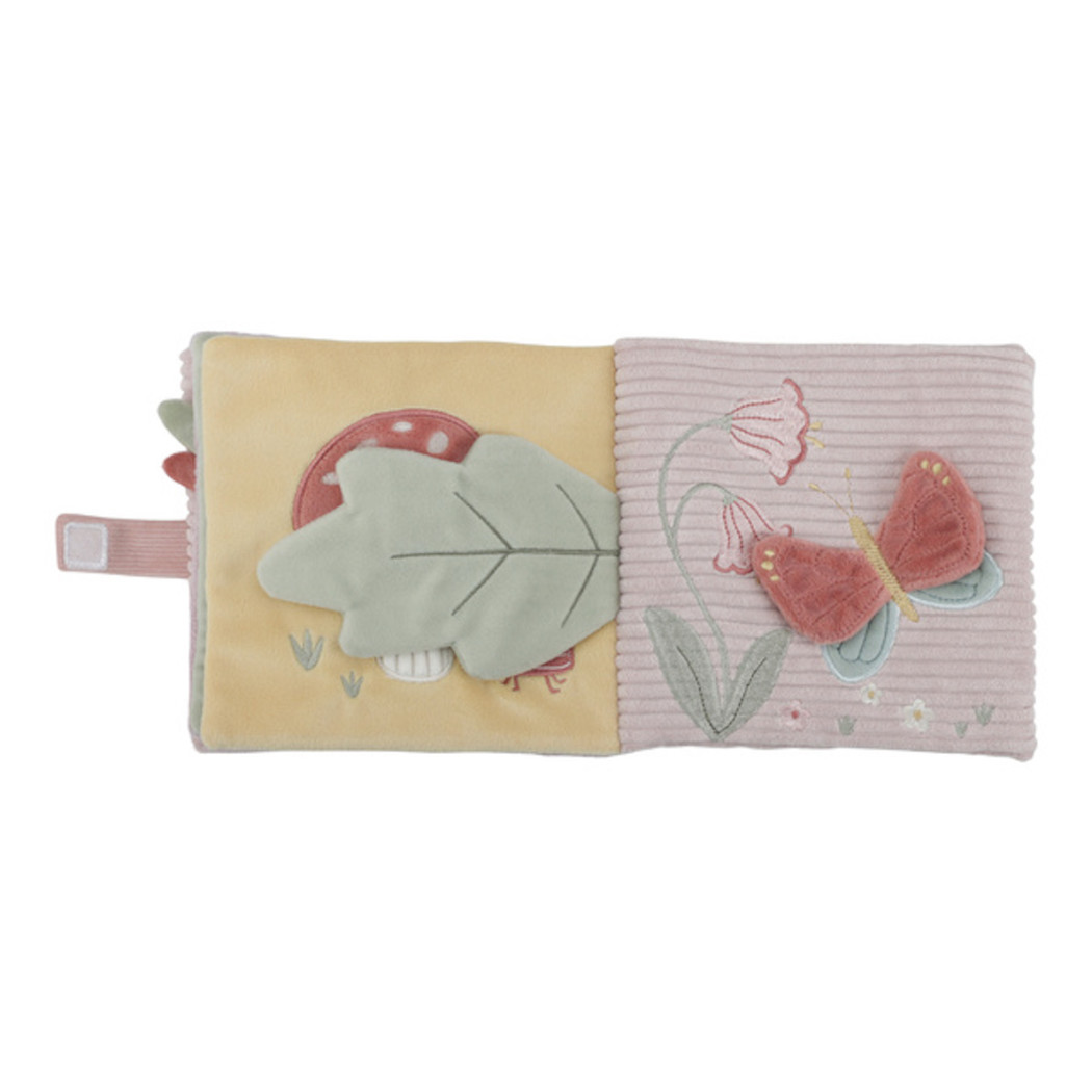 Motyw Ogrodu - Duża Książeczka Sensoryczna dla Niemowląt - Fairy Garden - Little Dutch