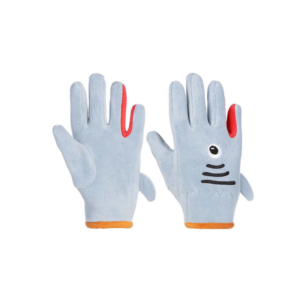 Niebieskie Rybki - 19 cm - Rękawiczki Dziecięce - Pięciopalczaste - MORAJ