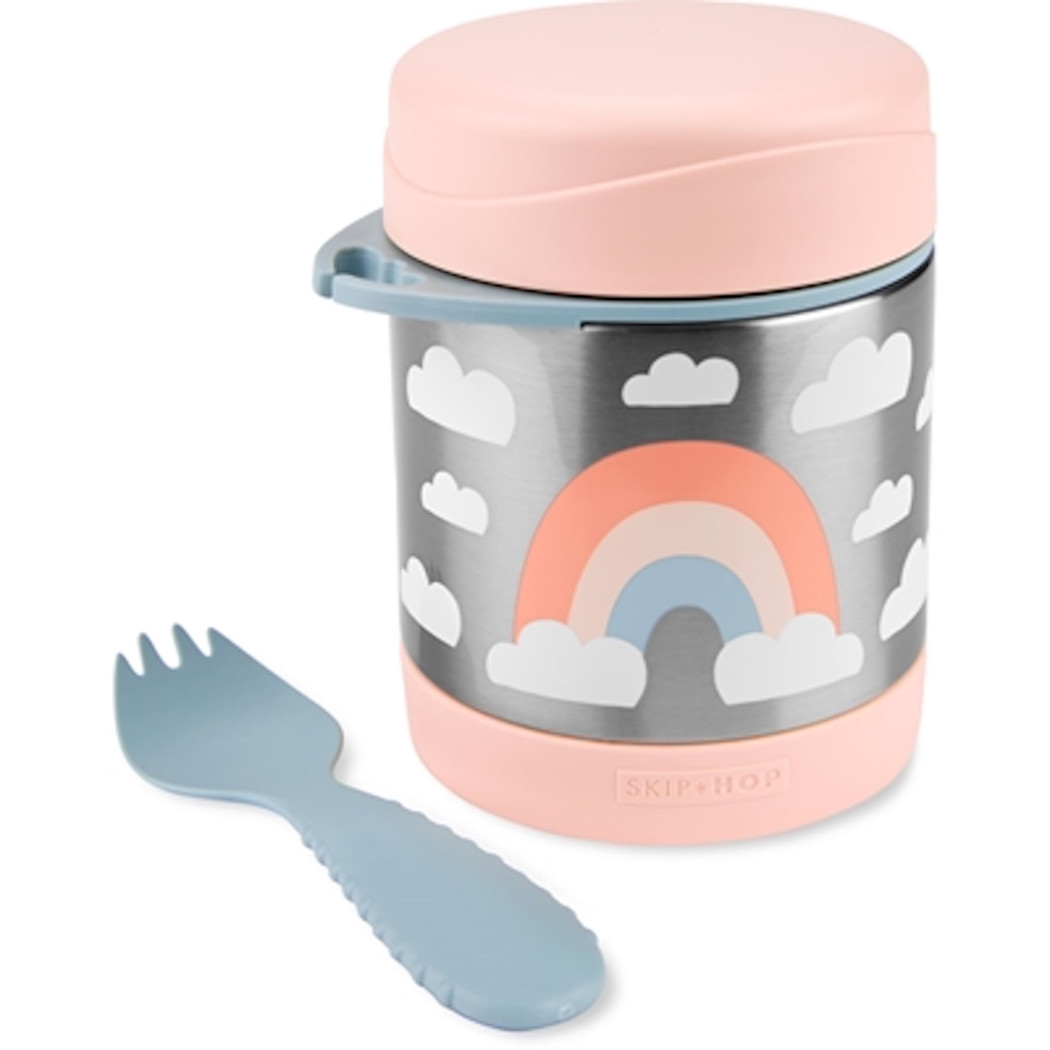 Tęcza - Termos dla Dziecka na Lunch z Łyżeczką - 325 ml - Spark Style - Skip Hop