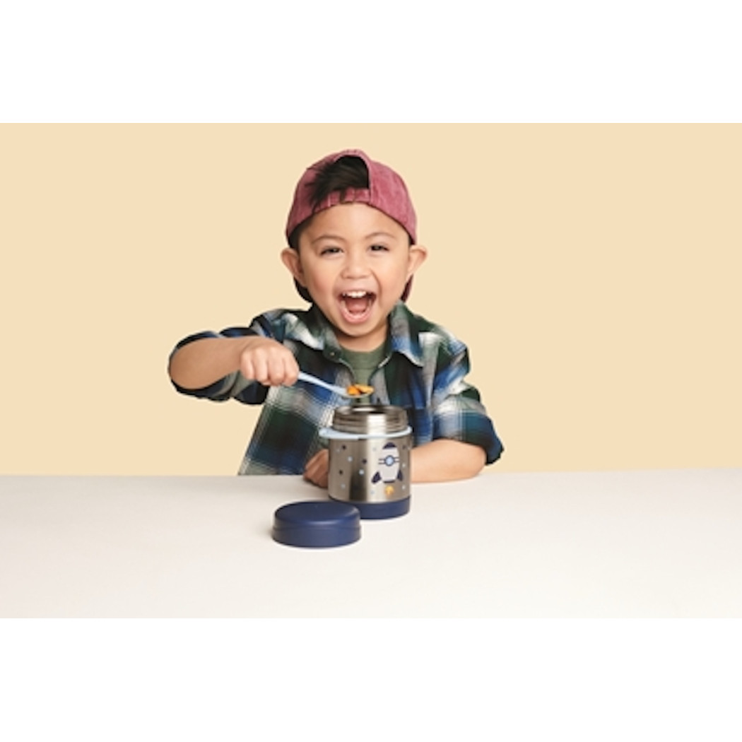 Rakieta - Termos dla Dziecka na Lunch z Łyżeczką - 325 ml - Spark Style - Skip Hop