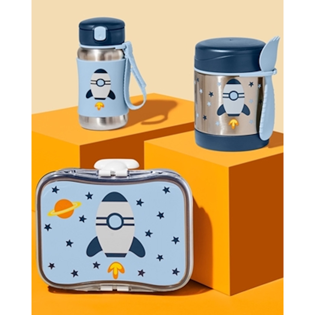Rakieta - Termos dla Dziecka na Lunch z Łyżeczką - 325 ml - Spark Style - Skip Hop