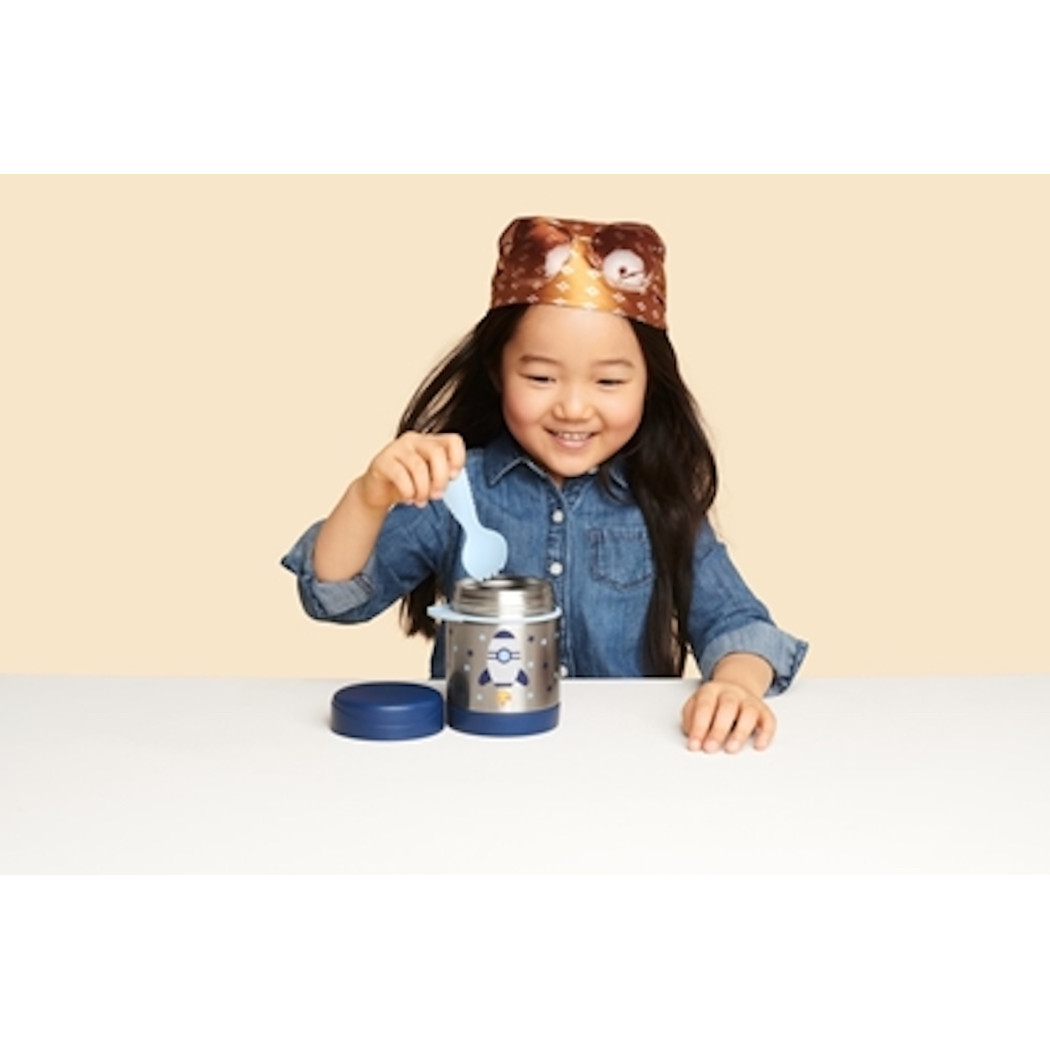 Rakieta - Termos dla Dziecka na Lunch z Łyżeczką - 325 ml - Spark Style - Skip Hop