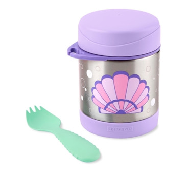 Muszelka - Termos dla Dziecka na Lunch z Łyżeczką - 325 ml - Spark Style - Skip Hop