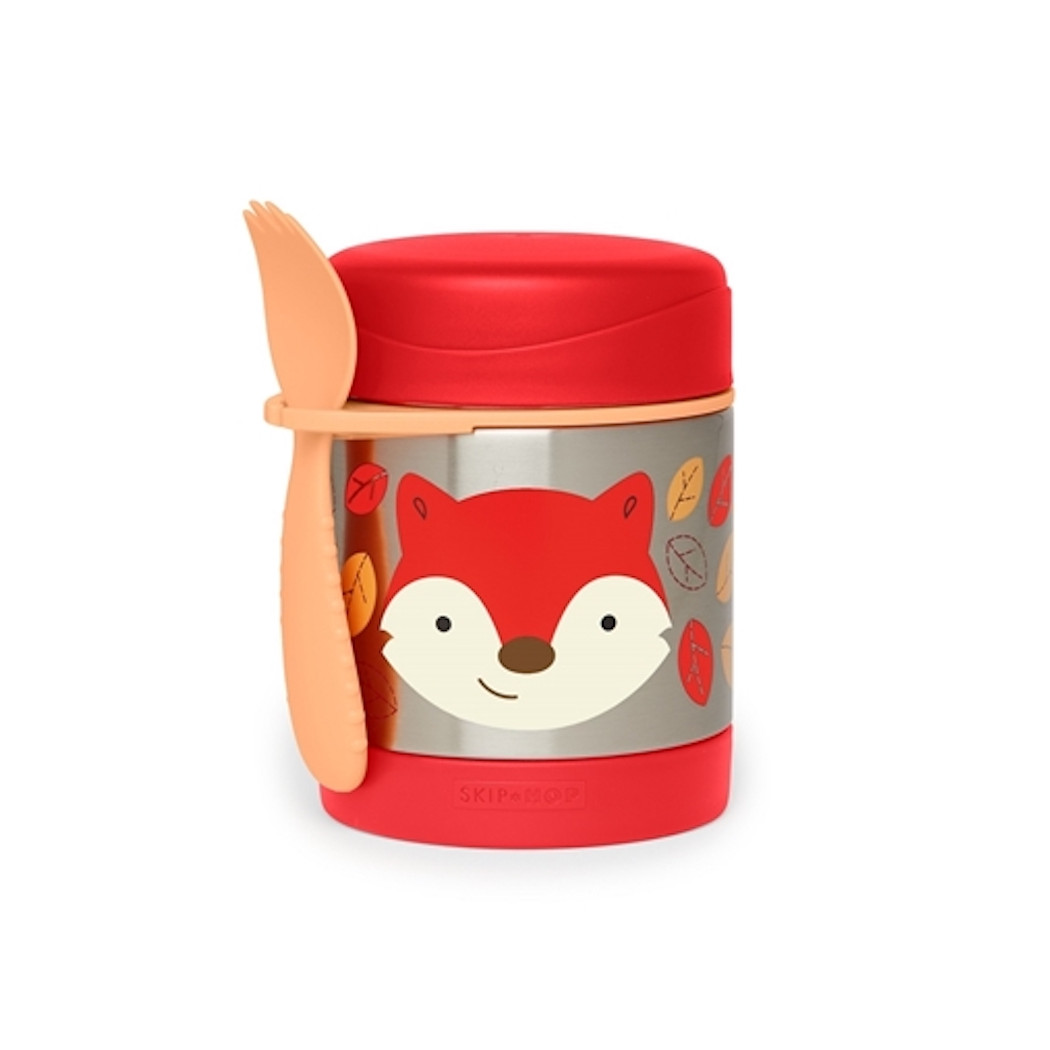 Lis - Termos dla Dziecka na Lunch z Łyżeczką - 325 ml - ZOO - Skip Hop