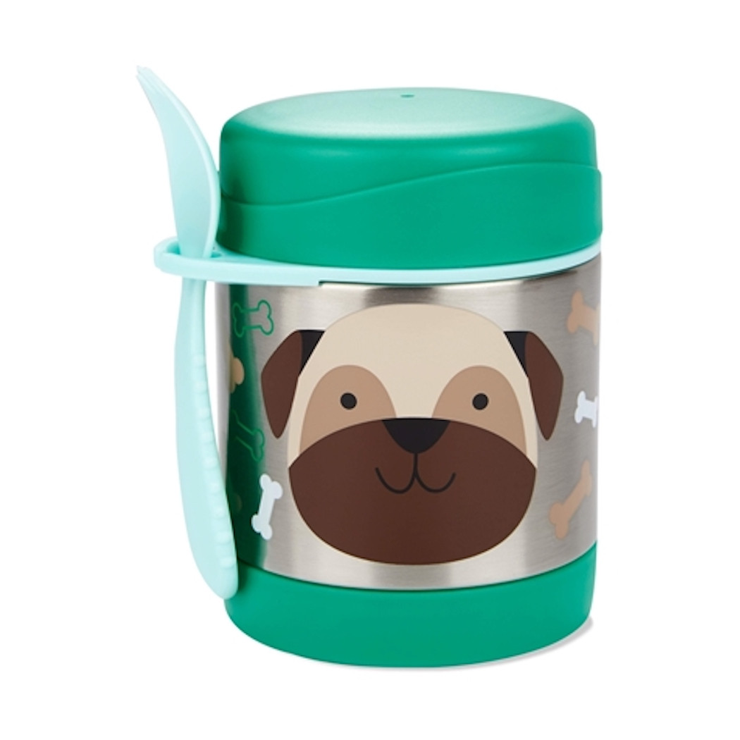 Mops - Termos dla Dziecka na Lunch z Łyżeczką - 325 ml - ZOO - Skip Hop