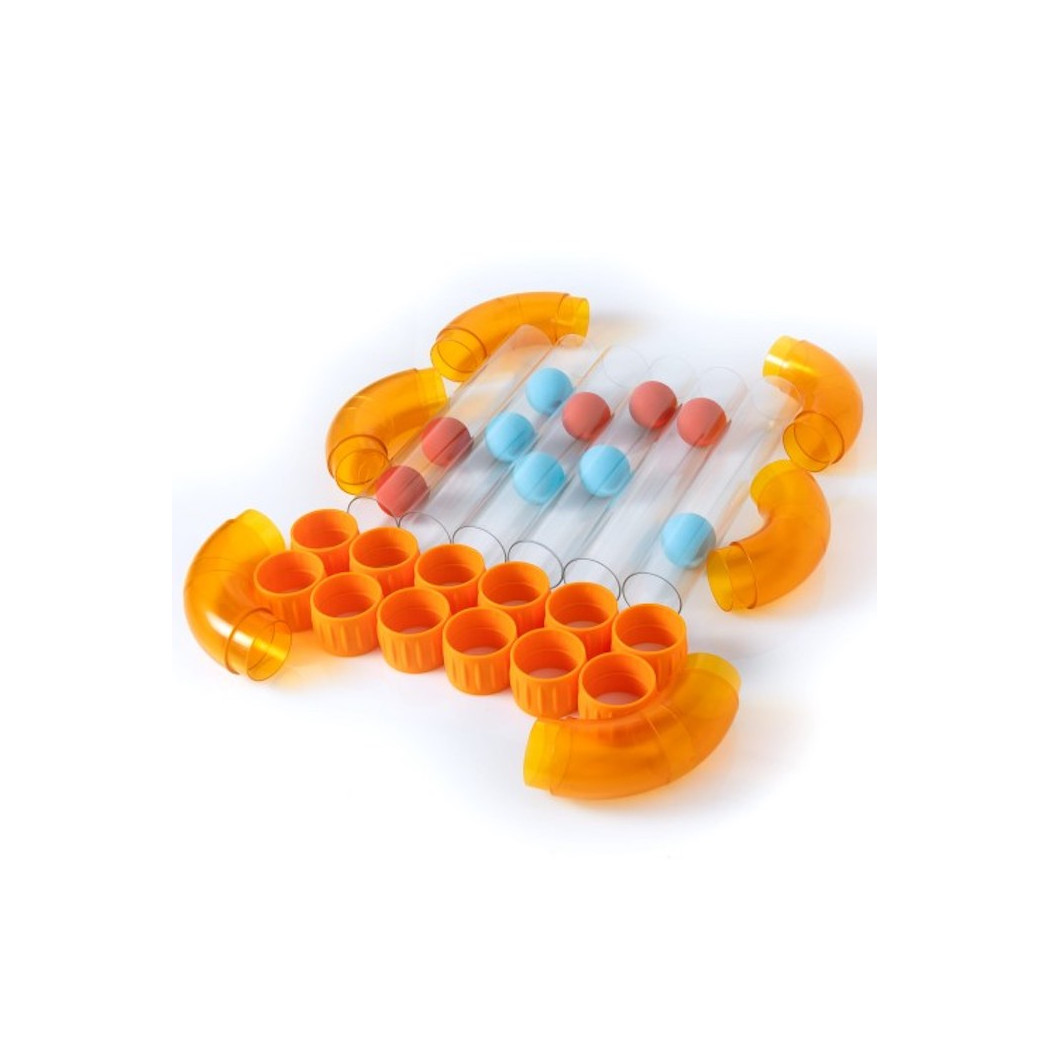 Dodatkowe Rurki do Air Toobz - Zestaw do Rozbudowy Dmuchawy - 34 elementy - Fat Brain Toys