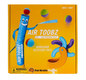 Wiatrak i Dmuchaniec - Akcesoria do Dmuchawy Air Toobz - 12 elementów - Fat Brain Toys