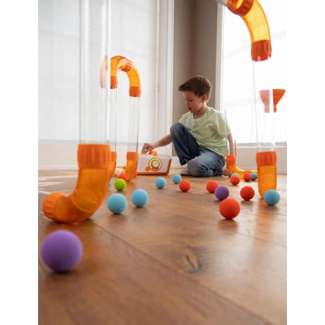 Dodatkowe Rurki do Air Toobz - Zestaw do Rozbudowy Dmuchawy - 34 elementy - Fat Brain Toys