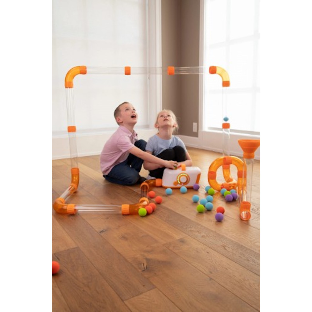 Dodatkowe Rurki do Air Toobz - Zestaw do Rozbudowy Dmuchawy - 34 elementy - Fat Brain Toys