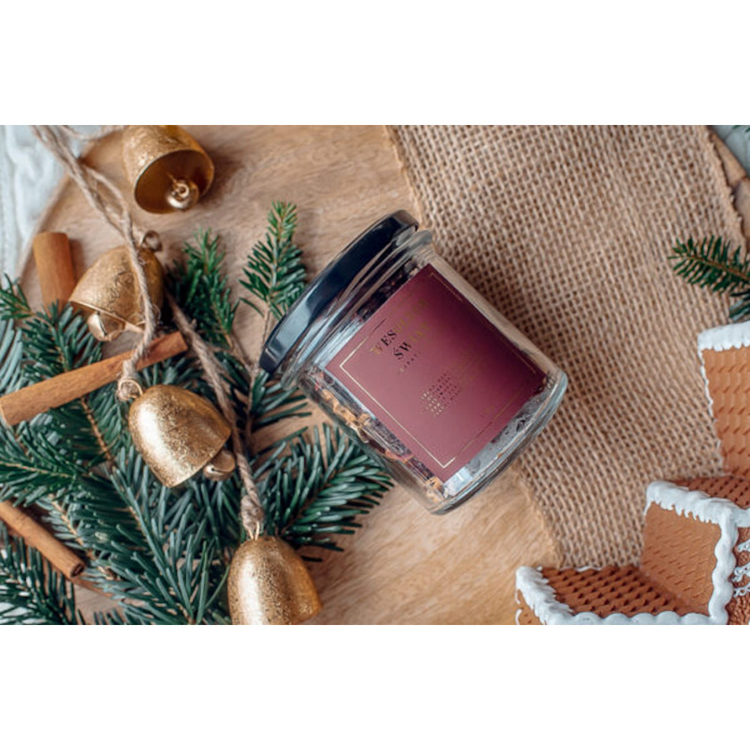 Wesołych Świąt - Owocowa Herbata w Słoiku - Herbatka Zimowa 100g