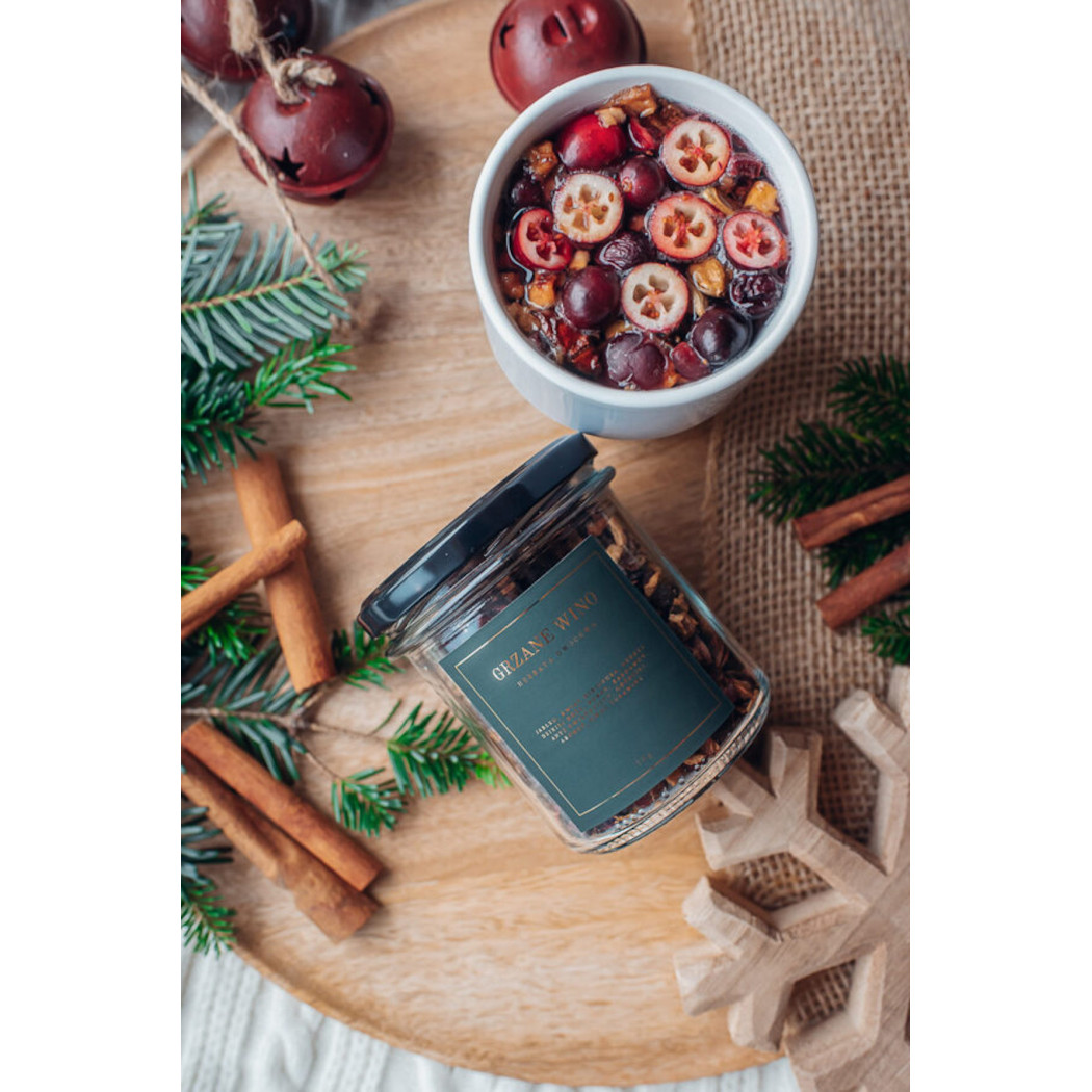 Grzane Wino - Owocowa Herbata w Słoiku - Herbatka Zimowa 70g