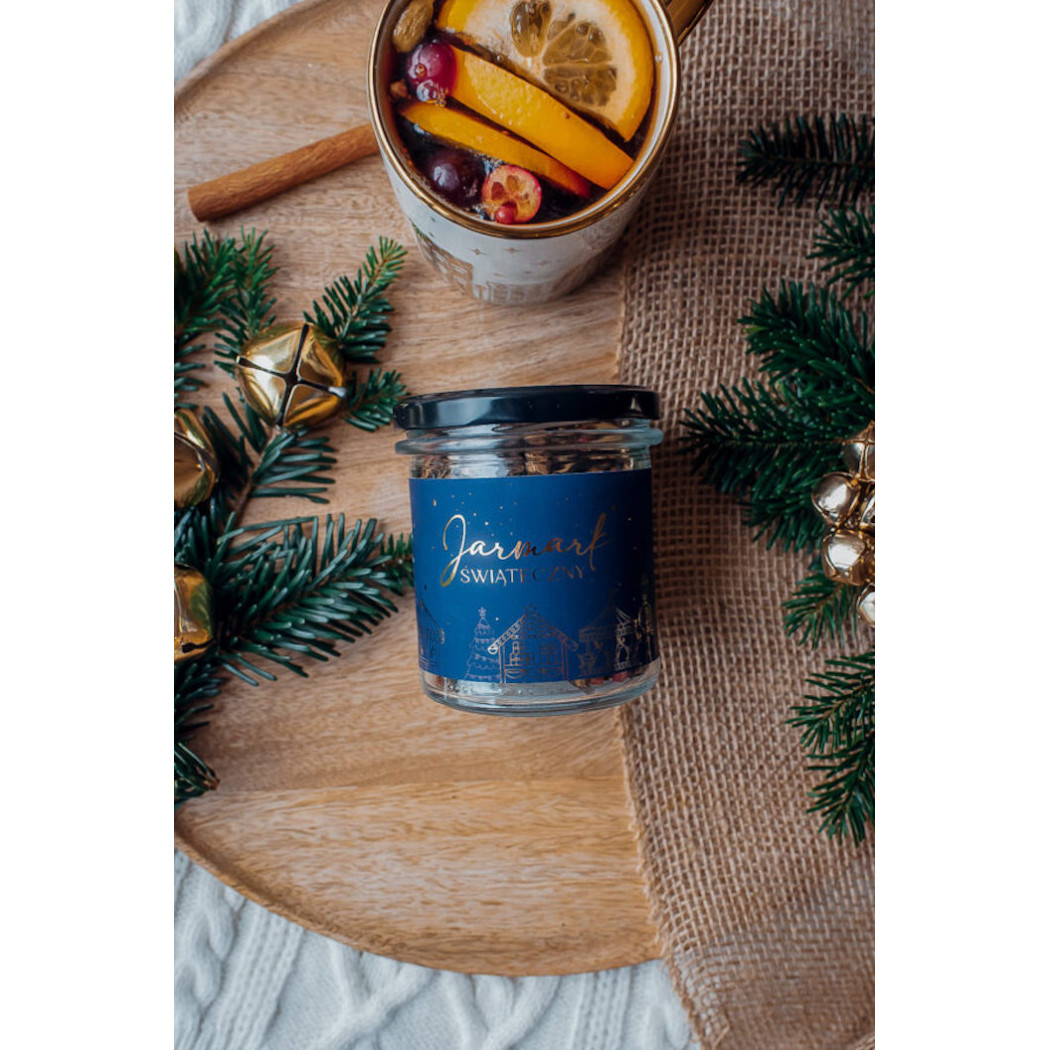 Jarmark Świąteczny - Napar o Smaku Przypraw Korzennych w Słoiku - 110g
