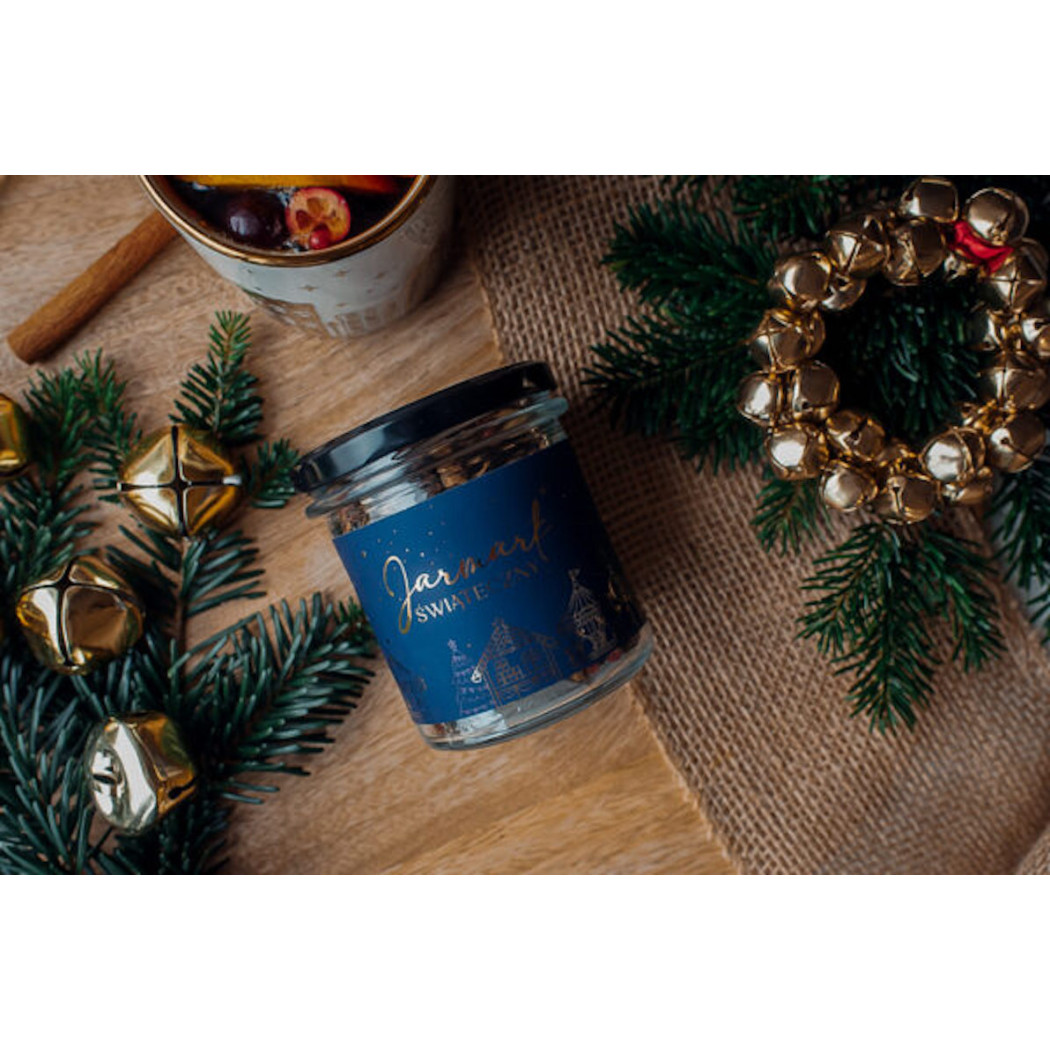 Jarmark Świąteczny - Napar o Smaku Przypraw Korzennych w Słoiku - 110g