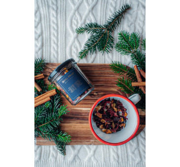 Magia Świąt - Owocowa Herbata w Słoiku - Herbatka Zimowa 80g