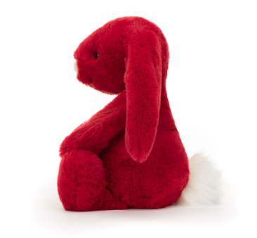 Lux Żurawinowy Królik 31 cm - Bordowy Króliczek Maskotka Przytulanka - JellyCat