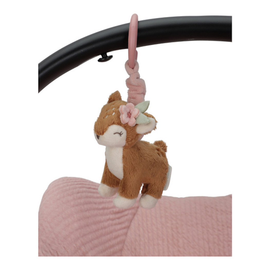 Wibrująca Sarenka - Interaktywna Zawieszka do Wózka i Fotelika - Fairy Garden - Little Dutch