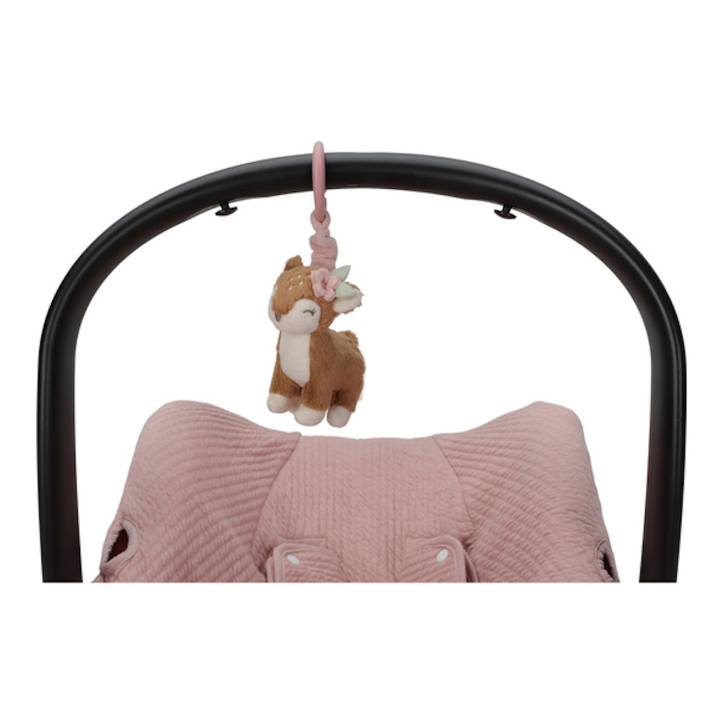 Wibrująca Sarenka - Interaktywna Zawieszka do Wózka i Fotelika - Fairy Garden - Little Dutch