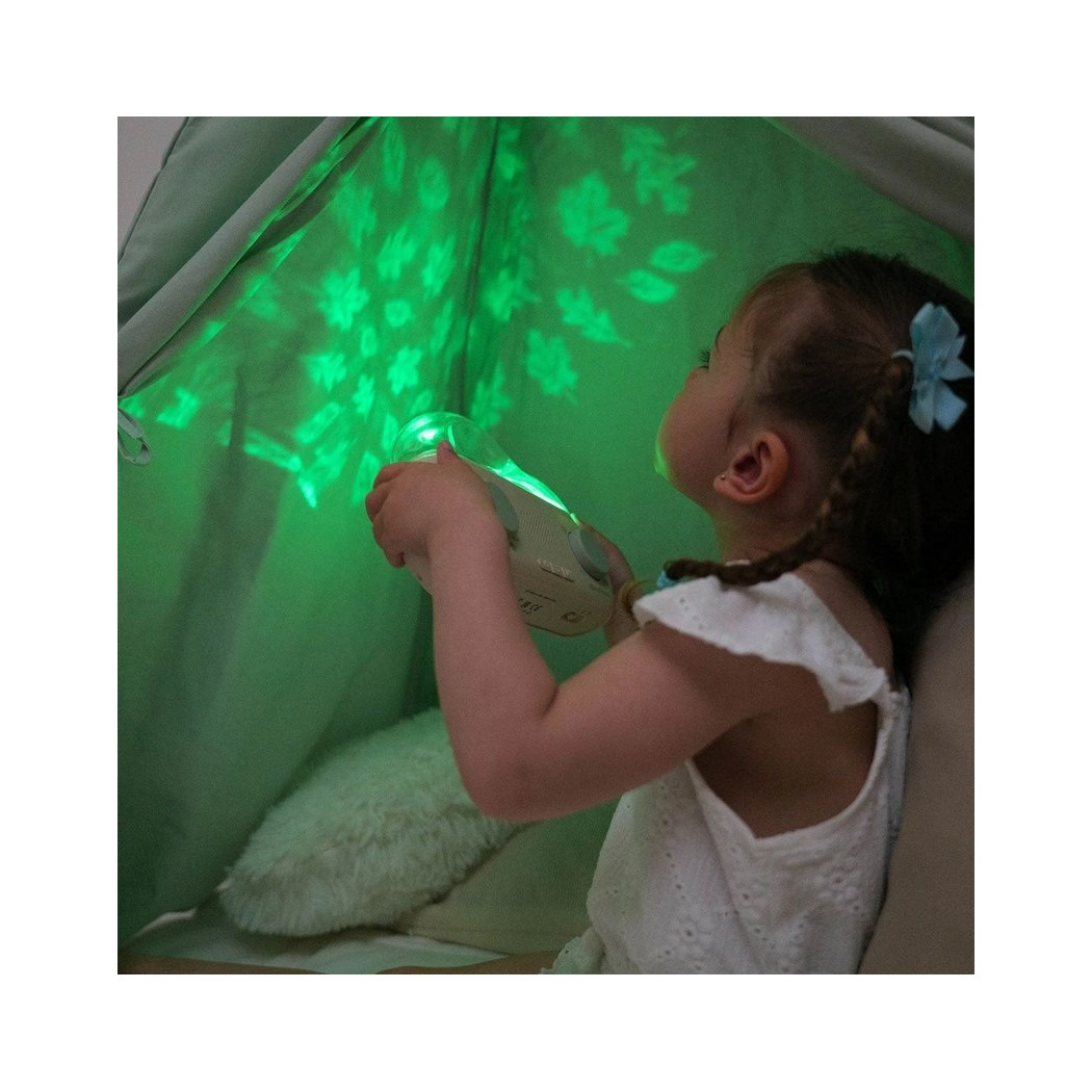 CloudBox PL - Muzyczny Projektor z Bajkami - Opowiada 36 Bajek - Wersja polsko-angielska - Cloud B