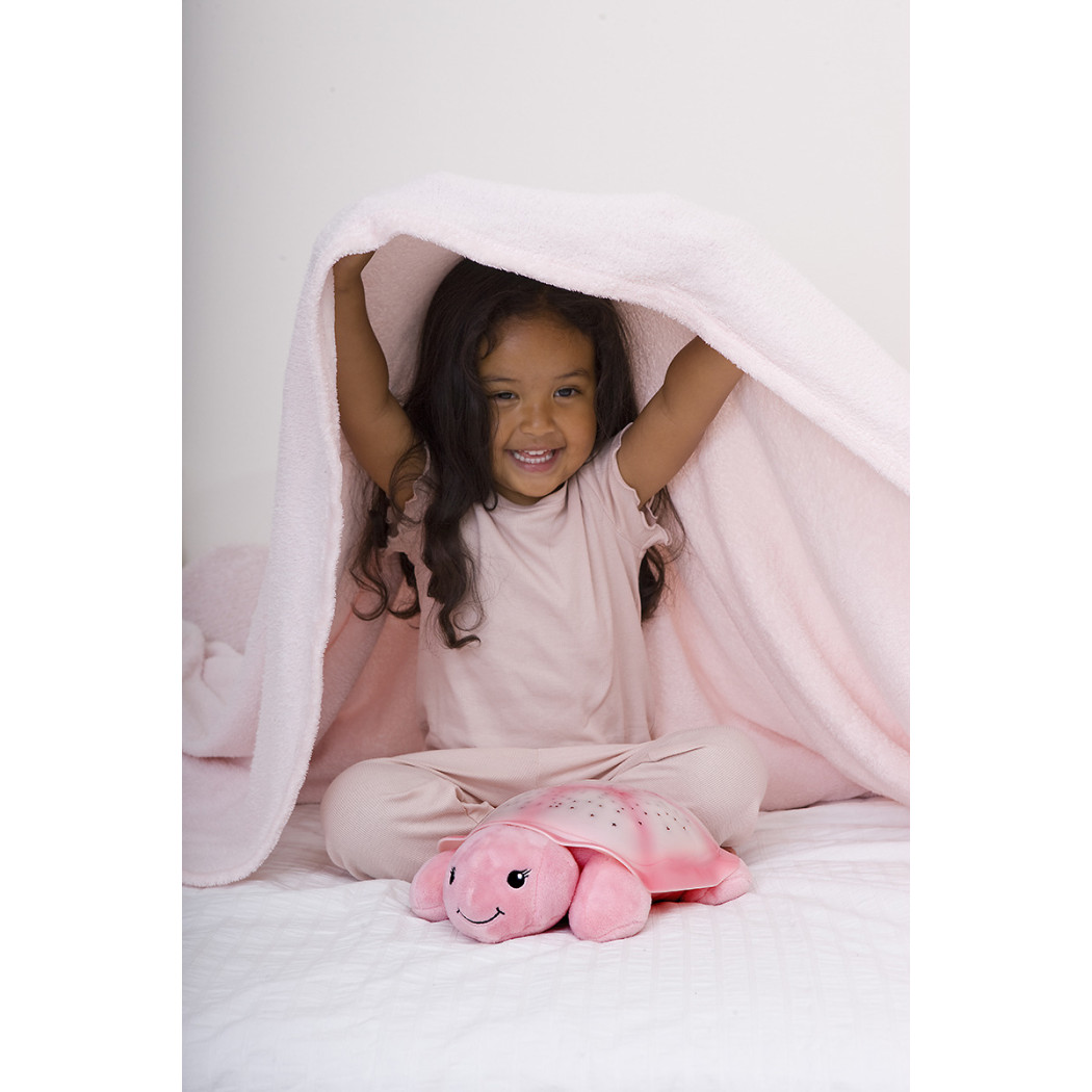 Różowy Żółw - Projektor Gwiezdny Grający 2 Melodie - Cloud b® Twilight Turtle™ - Cloud B