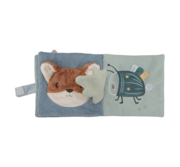 Leśne Zwierzęta - Duża Książeczka Sensoryczna dla Niemowląt - Forest Friends - Little Dutch