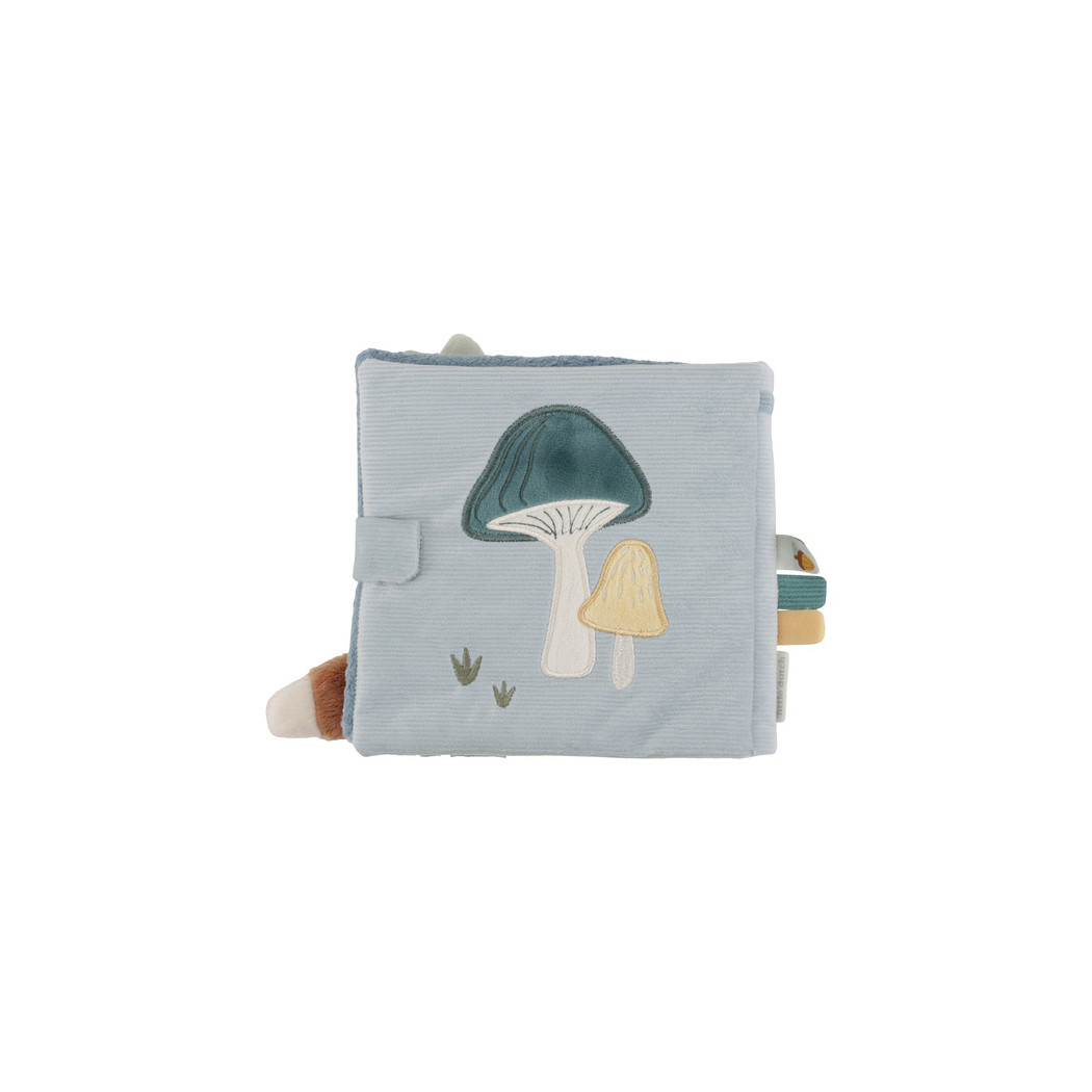 Leśne Zwierzęta - Duża Książeczka Sensoryczna dla Niemowląt - Forest Friends - Little Dutch