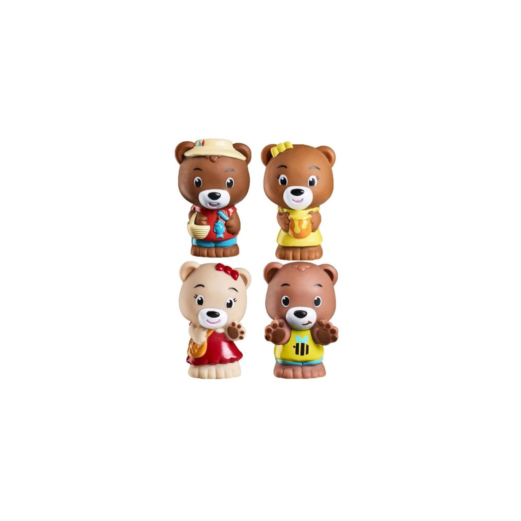Browny - Rodzina Misiów - Zestaw 4 Figurek Niedźwiadków - Klorofil