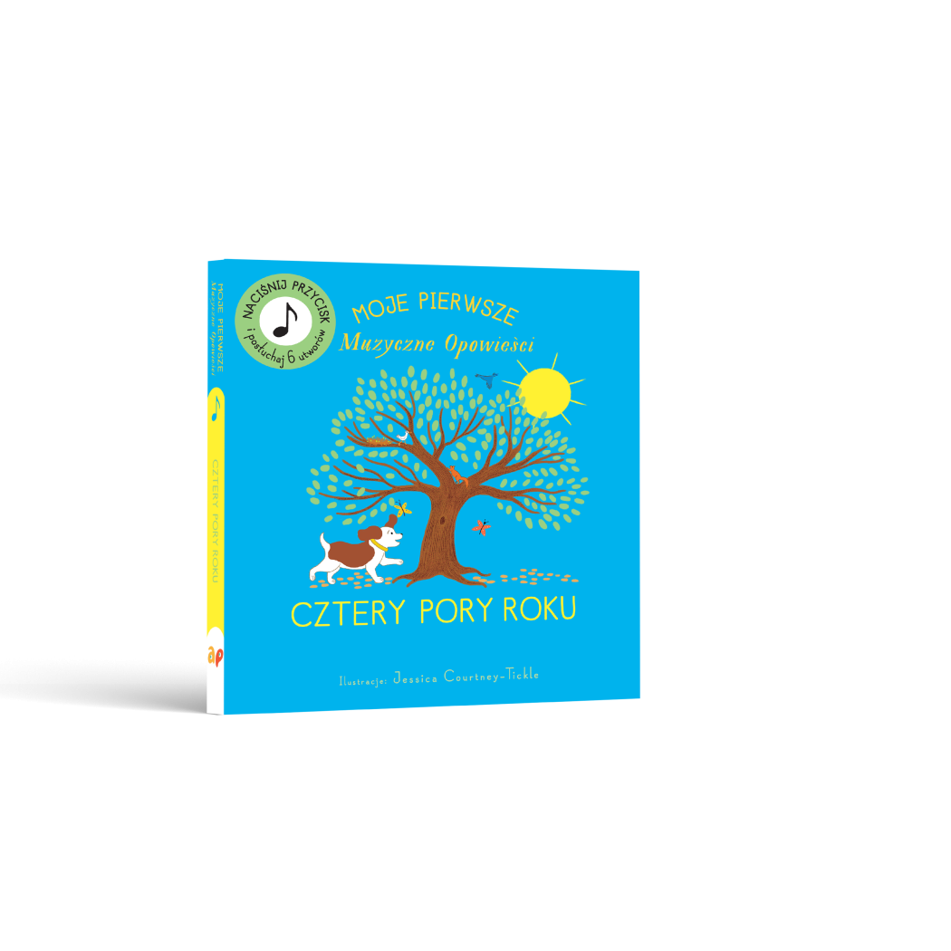 Mini Cztery Pory Roku - Moje Pierwsze Muzyczne Opowieści - Książka z Pozytywką - Wydawnictwo Api Papi