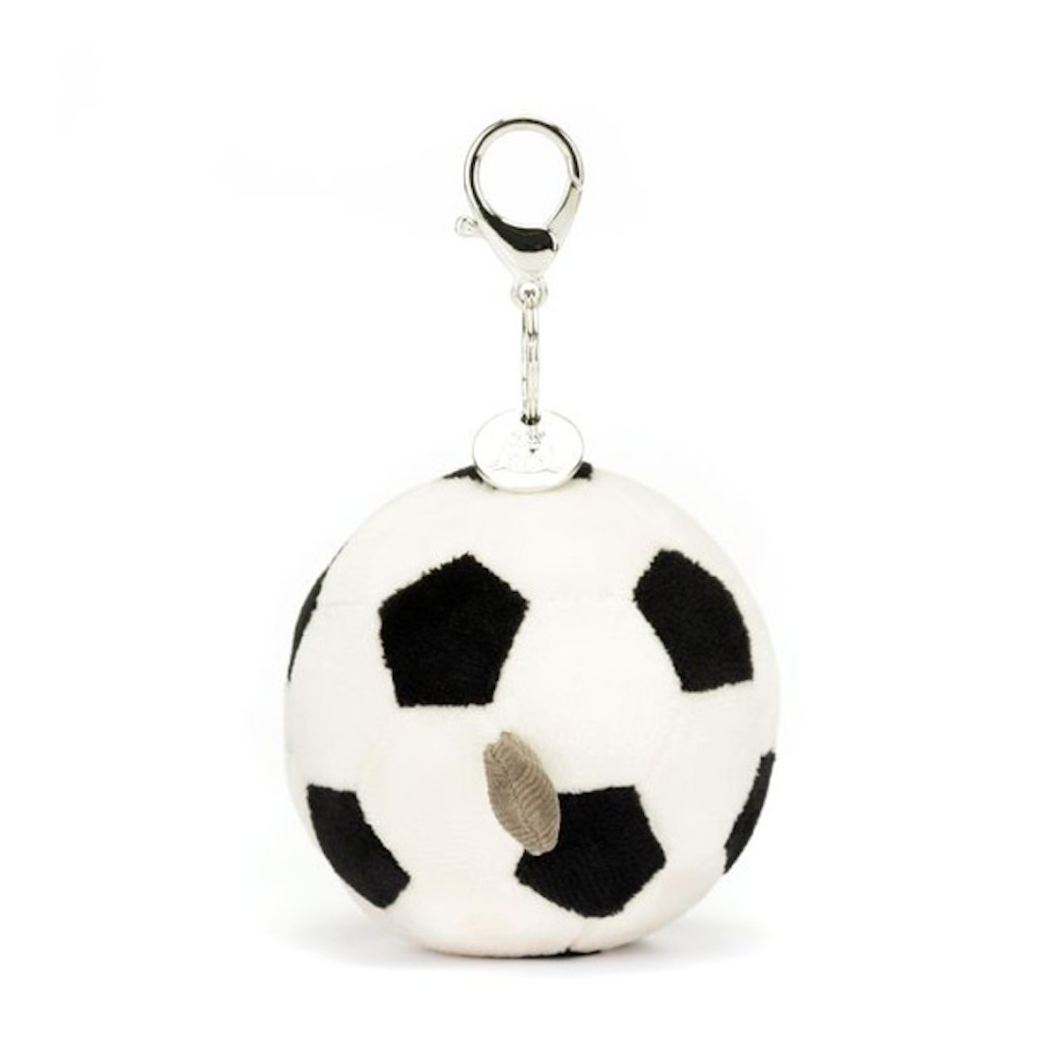 Breloczek Wesoła Piłka Futbolowa- Pluszowa Zabawka 13 cm - Maskotka Przytulanka Brelok - JellyCat