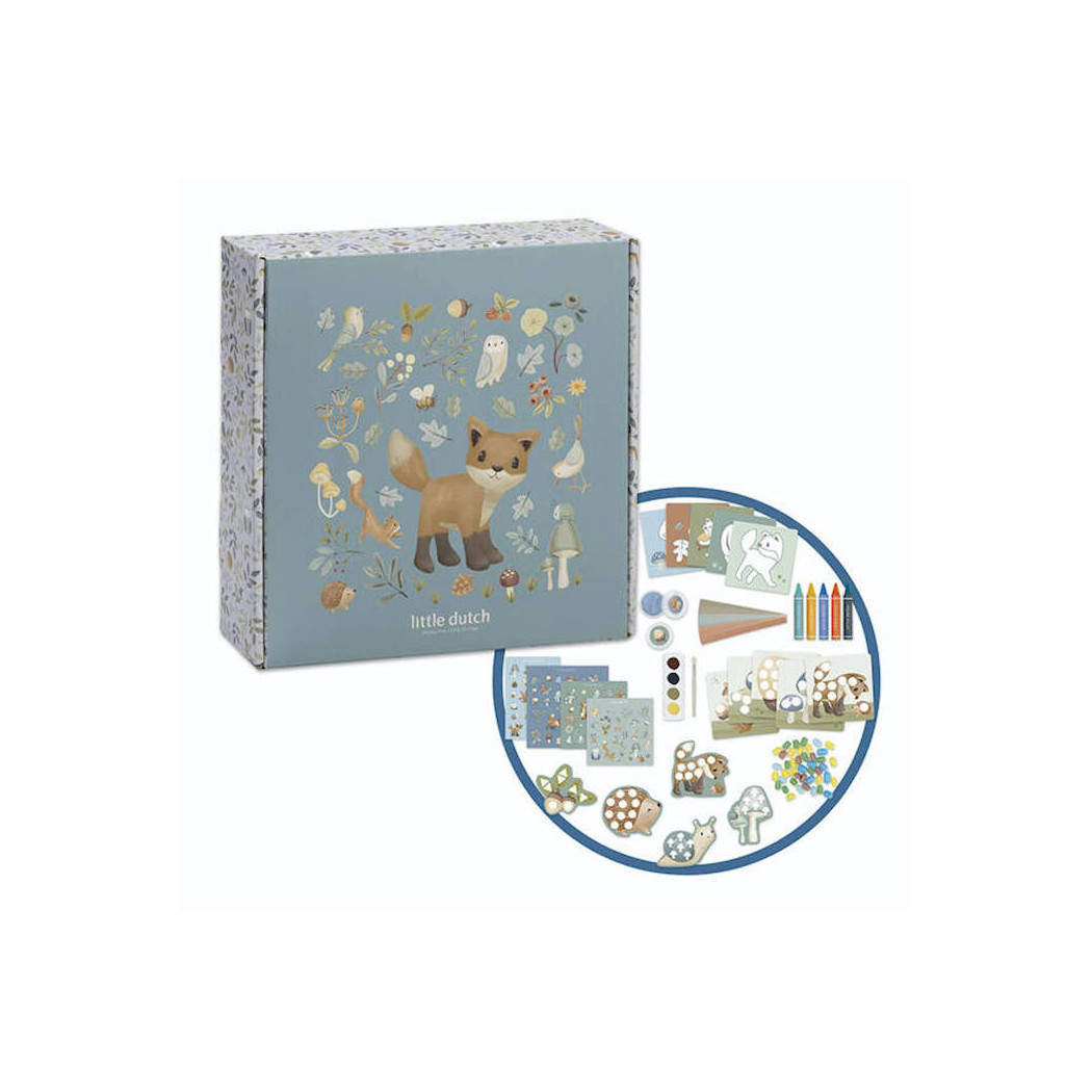 Forest Friends - Kreatywne Pudełko Artystyczne DIY - Little Dutch