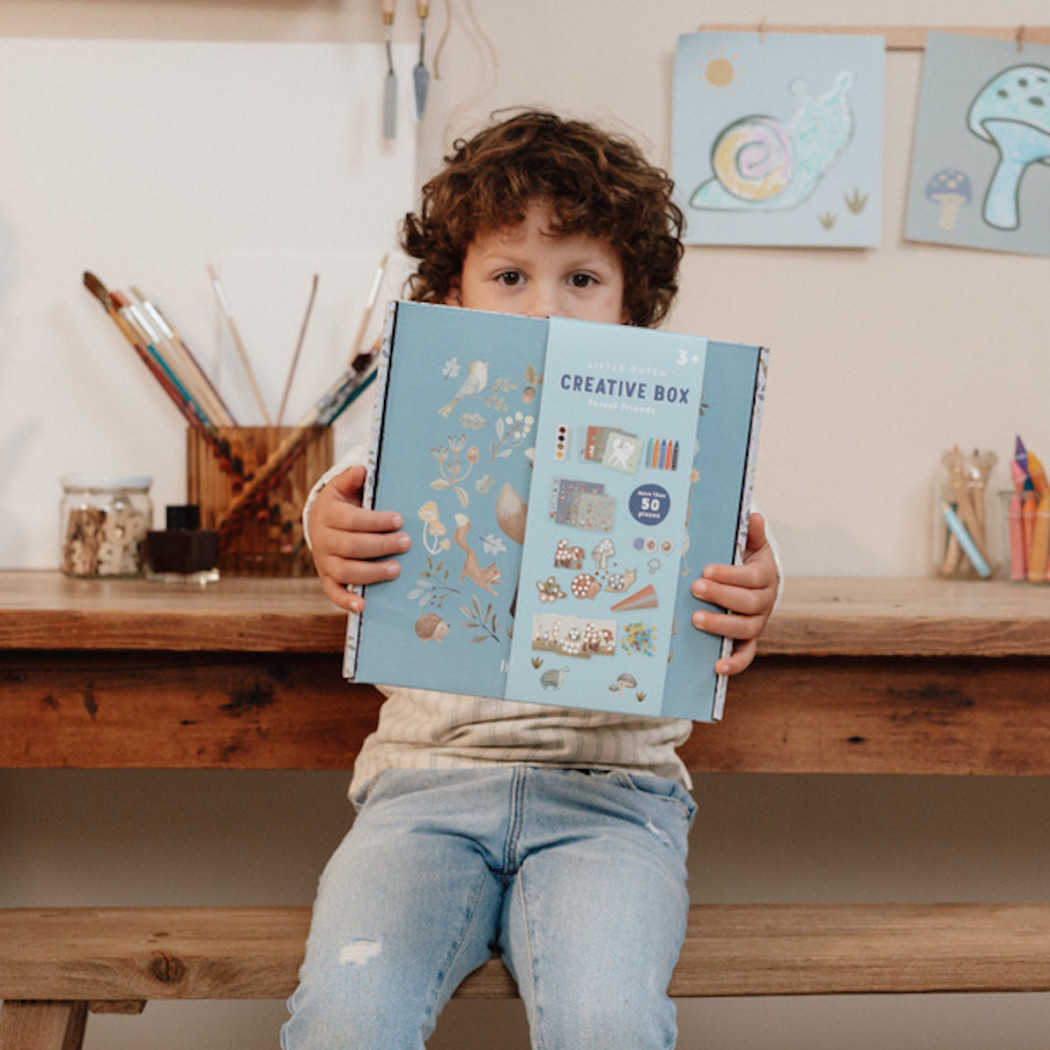 Forest Friends - Kreatywne Pudełko Artystyczne DIY - Little Dutch