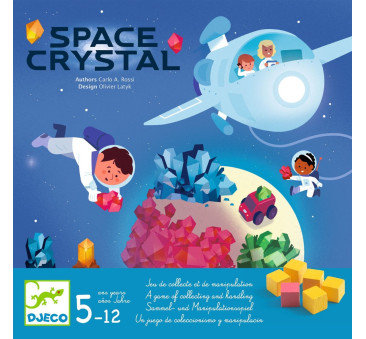 Space Crystal - Gra Planszowa dla Dzieci Ćwicząca Małą Motorykę - Djeco