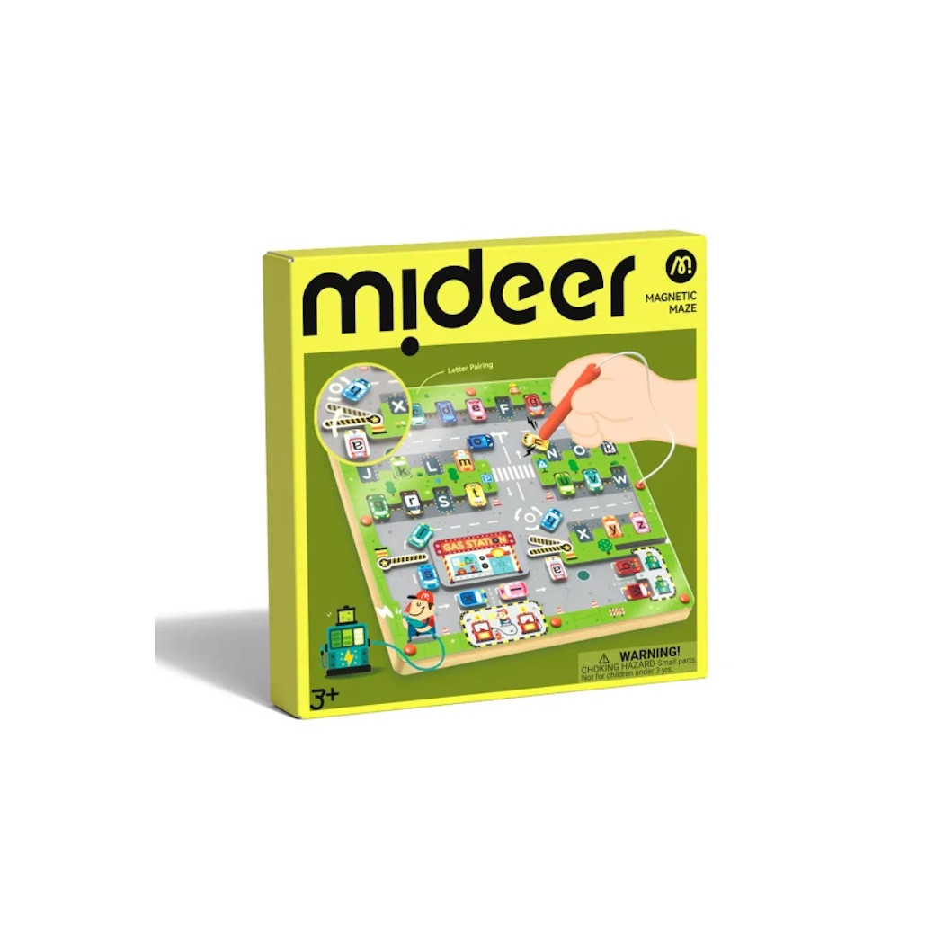 Magnetyczny Labirynt - Parking - Mideer