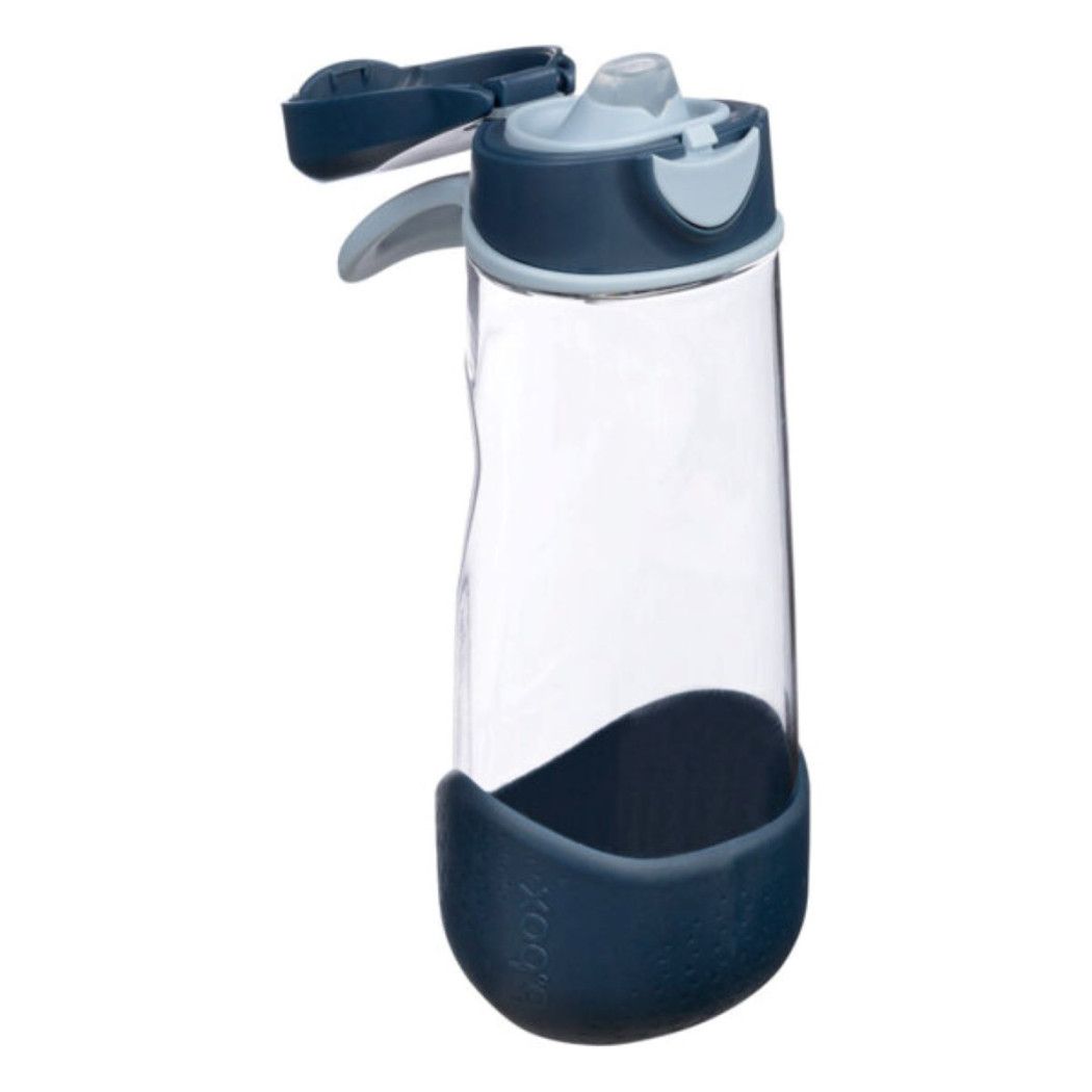 Midnight - Sportowa Tritanowa Butelka z Ustnikiem 600 ml - B.BOX