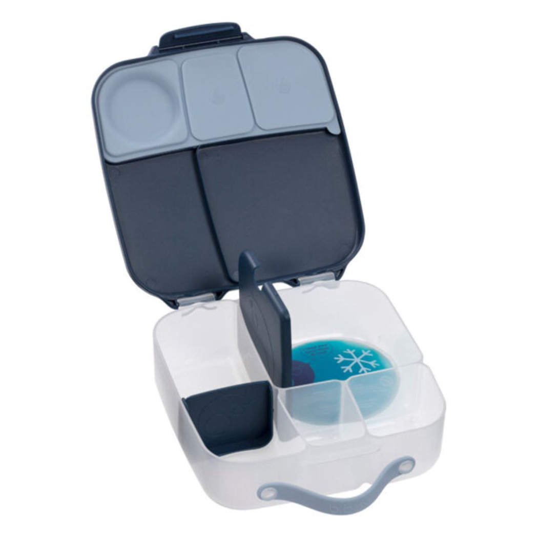 Midnight - Lunchbox z Wkładem Chłodzącym - granatowo/błękitny - B.BOX